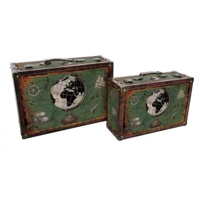 Decorative suitcases