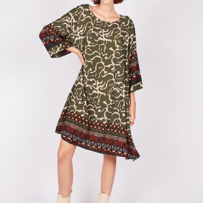 Short printed dress 6