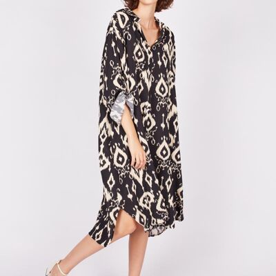 Printed midi dress 2