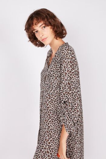 Robe Chemise Animale 2 5