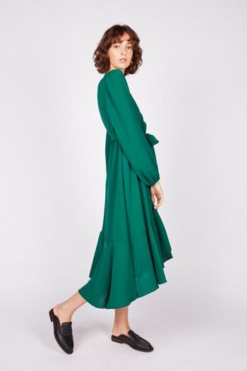 Robe midi à volants 2 2