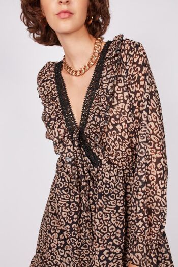 Robe léopard 6