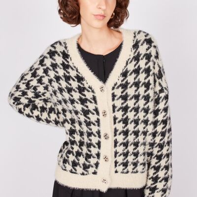 Houndstooth jacket