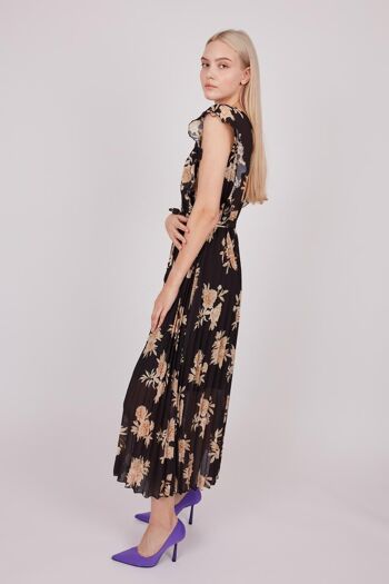 Robe longue fleurie 2