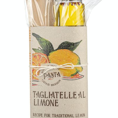 Tagliatelle con kit de pasta de limón