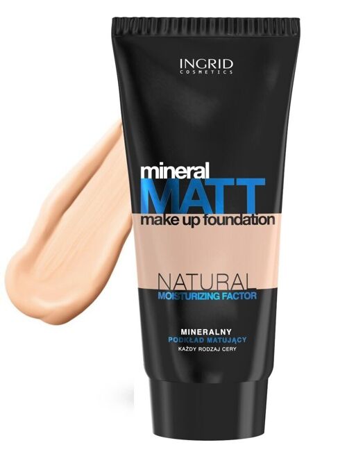 Fond de Teint Ideal Matt (Tube Plastique) Ingrid Cosmetics - I MAKE UP FOUNDATION IDEAL MATT TUBA 301
