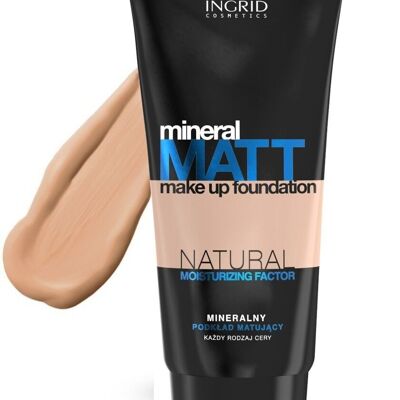 Ideal Matt Foundation (Plastic Tube) Ingrid Cosmetics - I MAKE UP FOUNDATION IDEAL MATT TUBA 303