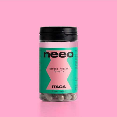 ITACA Stress relief supplement - 30 vegan capsules - 1 month cure