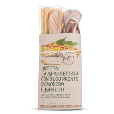 Kit Pasta Spaghettata Tomate Y Albahaca