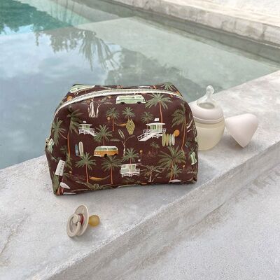 Beach House Toiletry Bag - JADE