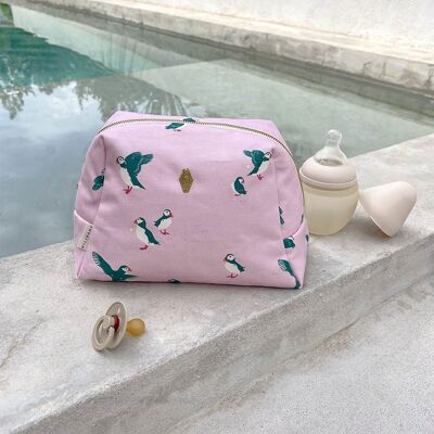 Puffin Toiletry Bag - JADE