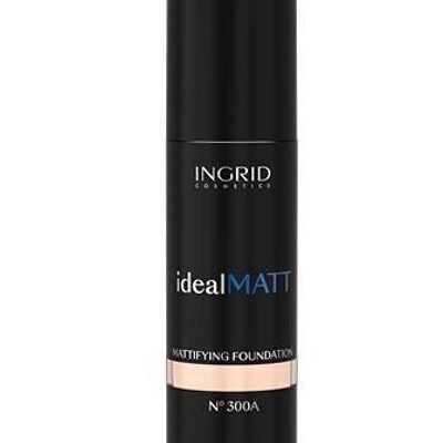 IDEAL MATT Ingrid Cosmetic Foundation - 30 ml - 5 tonalità - 300A-Light Nude