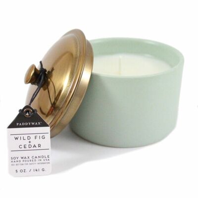 Paddywax scented candle Hygge - Small - Wild Fig & Cedar