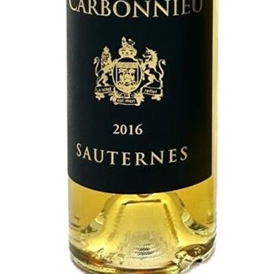 Domaine de Carbonnieu SAUTERNES 2016 Liqueur / Sweet Wine / HVE3