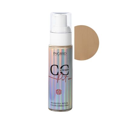 CC Crème Vegan Ingrid Cosmetics - 3 tonos - 30 ml - I CREAM CC 03 - NATURAL