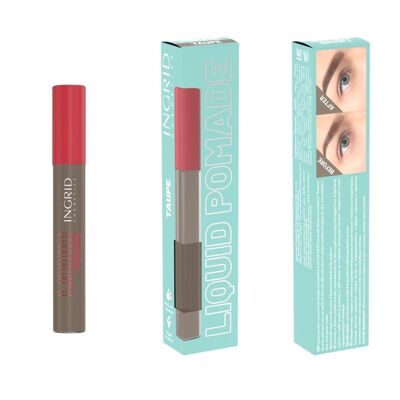 Pomada líquida para cejas 7ml-3 tonos-Ingrid Cosmetic - I POMADA LIQUIDA- TAUPE