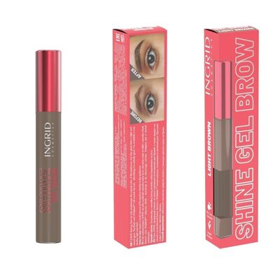 Eyebrow fixation - 7 ml - 3 shades - Ingrid Cosmetics - Light brown