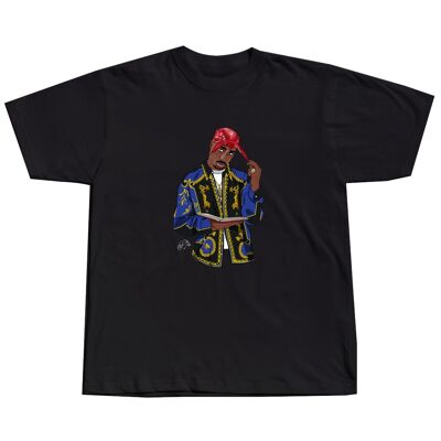 Tupac T-Shirt schwarz