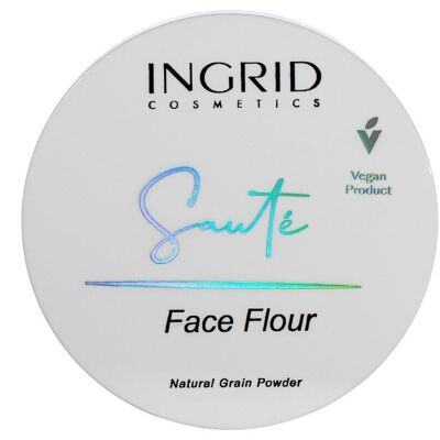 Loose face powder Face Flour "Collection" Sauté "- Ingrid Cosmetics - 10 gr"