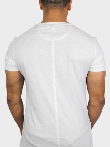 TSN.001 T-shirt Minuit Blanc 3