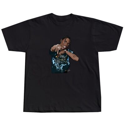 Camiseta Travis Negra