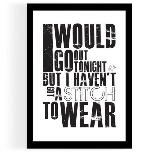 This Charming Man Lyrics Print