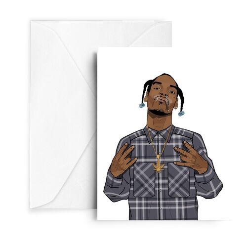 Snoop Dogg Greetings Card