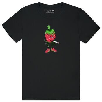 T-shirt aux fraises fumées 1