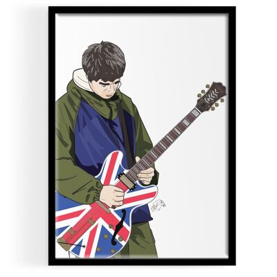 OASIS INSPIRED WALL ART – NOEL GALLAGHER