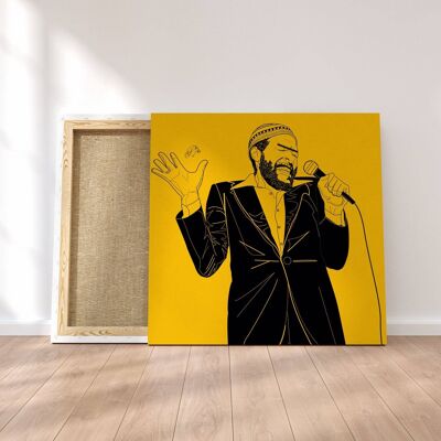 Leinwand von Marvin Gaye