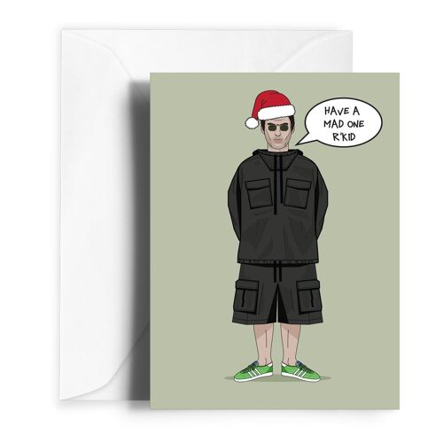 Liam G Christmas Greetings Card