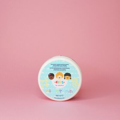 AfroRicci Kids Balsamo Super Districante, Maschera & Co-Wash Per Capelli Secchi, Sfibrati E Annodati  300 ml