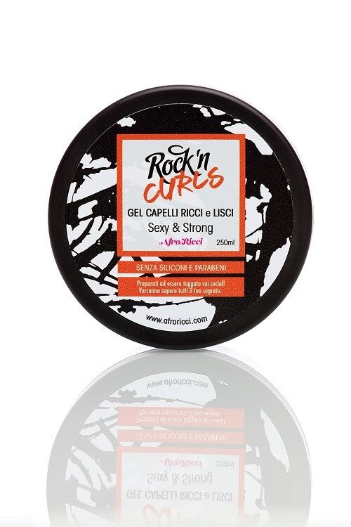 Rock 'n' Curls Gel per Capelli Ricci e Lisci - Sexy & Strong 250 ml