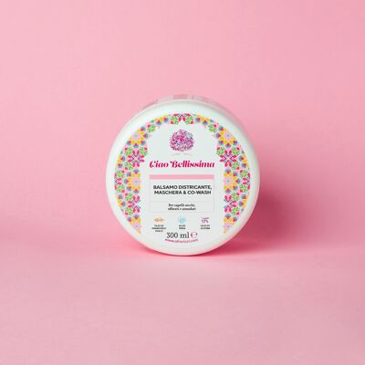 Ciao Bellissima Detangling Conditioner, Mask and Co-Wash For Dry, Damaged And Tangled Hair 300 ml