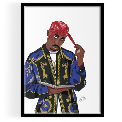 Inspirado en TUPAC ART PRINT