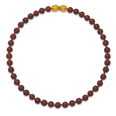 Natural Stone Baby Necklace - Carnelian