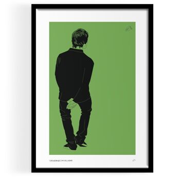 Inspiré par OASIS WALL ART – LIAM GALLAGHER 1