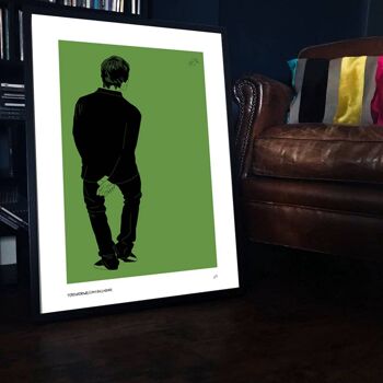 Inspiré par OASIS WALL ART – LIAM GALLAGHER 4