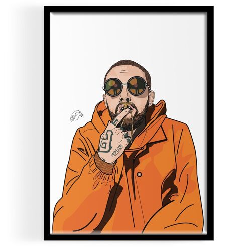 Inspired by Mac Miller Print