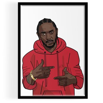 Inspiré par Kendrick Lamar Art 1