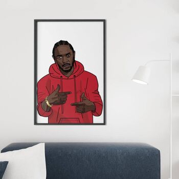 Inspiré par Kendrick Lamar Art 2