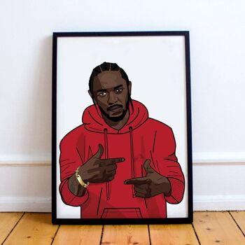 Inspiré par Kendrick Lamar Art 3