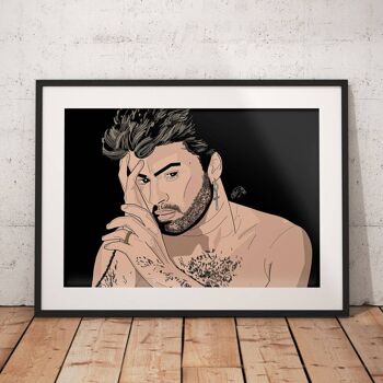 Inspiré par GEORGE MICHAEL Art Prints 2