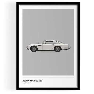 Inspired By DB5 Wall Art