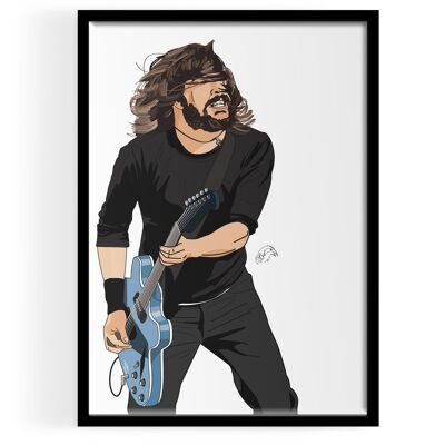 Inspired by Dave Grohl Art