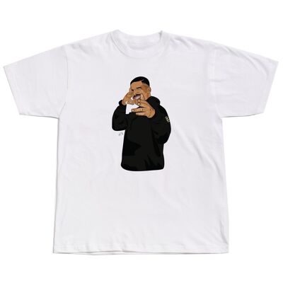 T-shirt Drake Blanc