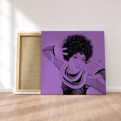 Diana Ross Canvas