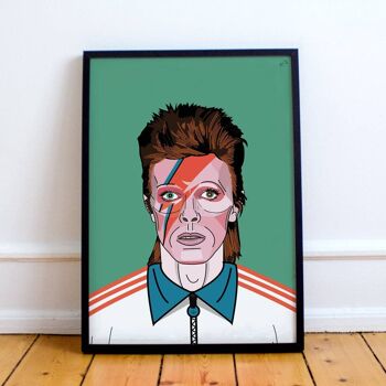 David Bowie Portrait ART PRINT 2