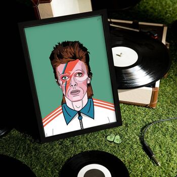 David Bowie Portrait ART PRINT 4