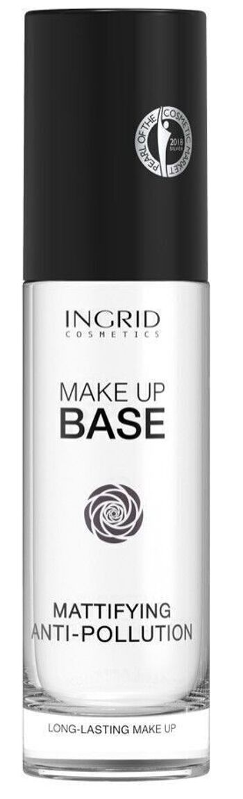 Base de teint matifiante et anti-pollution Ingrid Cosmetics - 30 ml 1